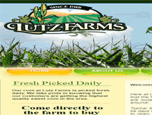 Tablet Screenshot of lutzfarmssweetcorn.com